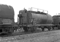 803426 Afbeelding van de ketelwagen 919 704, afkomstig van de Deutsche Reichsbahn (D.R.), in gebruik bij de Bataafsche ...